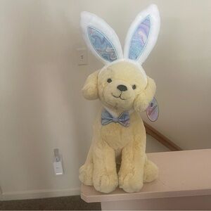 F•A•O Schwarz 12" Cheers 4 Ears Toy Plush Labrador Wearable Bunny Ears New